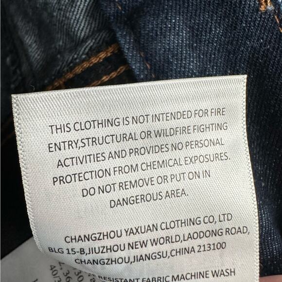 Bocomal Fire Retardant Jeans Size 36x30 - Picture 8 of 12